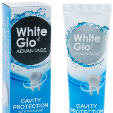 Зубная паста White Glo отбеливающая, защита от кариеса (80 г) 0