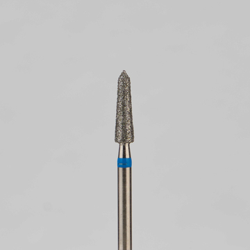 Алмазный бор турбинный стоматологический 866.314.294.080.023 «Торпеда» синяя насечка d=2,3 мм (5 шт) 0