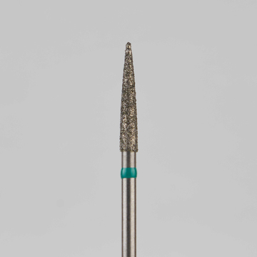 Алмазный бор турбинный стоматологический 876.314.245.115.018 «Пуля» зеленая насечка d=1,8 мм (5 шт) 0