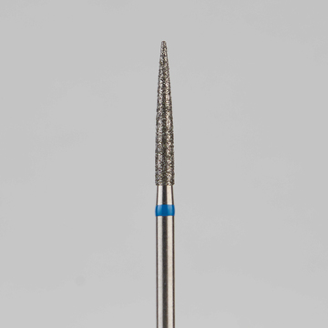 Алмазный бор турбинный стоматологический 866.314.245.115.016 «Пуля» синяя насечка d=1,6 мм (5 шт) 0