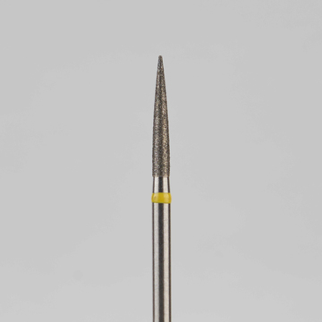 Алмазный бор турбинный стоматологический 836.314.245.100.014 «Пуля» желтая насечка d=1,4 мм (5 шт) 0