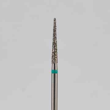 Алмазный бор турбинный стоматологический 876.314.164.115.016 «Конус» зеленая насечка d=1,6 мм (5 шт) 0