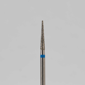 Алмазный бор турбинный стоматологический 866.314.164.100.016 «Конус» синяя насечка d=1,6 мм (5 шт) 0