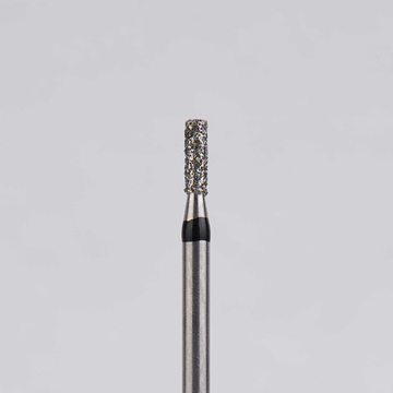 Алмазный бор турбинный стоматологический 886.314.107.040.014 «Цилиндр» черная насечка d=1,4 мм (5 шт) 0