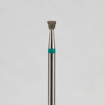 Алмазный бор турбинный стоматологический 876.315.010.016.018 «Обратный конус» зеленая насечка d=1,8 мм (5 шт) 0