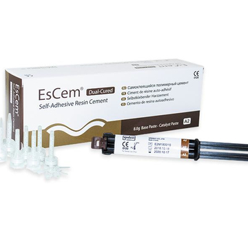 EsCem - универсальный цемент двойного отверждения для постоянной фиксации (8 г) 0