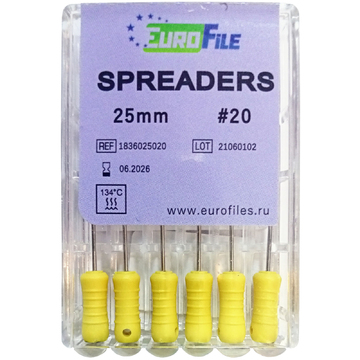 Spreaders "Eurofile" уплотнители 25 мм (6 шт) 0