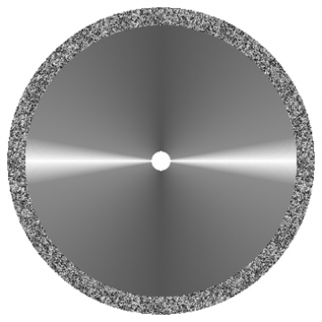 Диск алмазный «Гипс ободок» 340 524 450-G2 двусторонний крупнозернистый d=45 мм 0