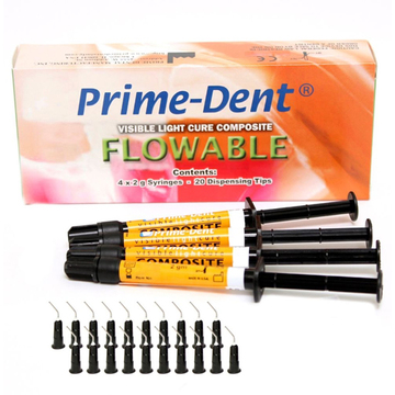 Prime-Dent Flowable - жидкотекучий композит (4 шпр x 2 г) 0