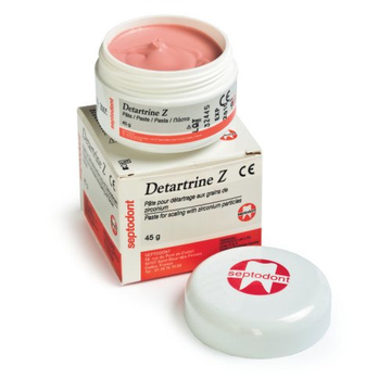 Detartrine Z - паста с цирконием для снятия зубного камня и полировки пломб (45 г) 0