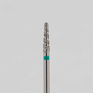 Алмазный бор турбинный стоматологический 876.314.194T.080.018 «Торнадо» зеленая насечка d=1,8 мм (5 шт) 0