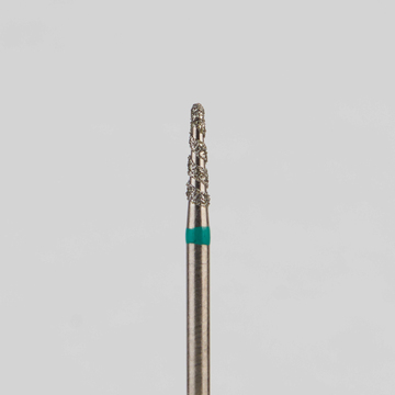 Алмазный бор турбинный стоматологический 876.314.194T.060.014 «Торнадо» зеленая насечка d=1,4 мм (5 шт) 0