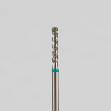 Алмазный бор турбинный стоматологический 876.314.107T.080.014 «Торнадо» зеленая насечка d=1,4 мм (5 шт) 0