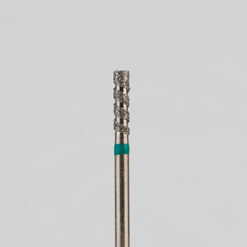 Алмазный бор турбинный стоматологический 876.314.107T.060.016 «Торнадо» зеленая насечка d=1,6 мм (5 шт) 0