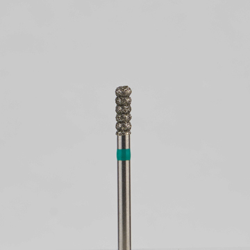 Алмазный бор турбинный стоматологический 876.315.555.050.018 «Гусеница» зеленая насечка d=1,8 мм (5 шт) 0