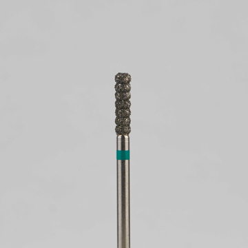 Алмазный бор турбинный стоматологический 876.315.554.070.018 «Гусеница» зеленая насечка d=1,8 мм (5 шт) 0
