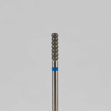Алмазный бор турбинный стоматологический 866.315.554.070.018 «Гусеница» синяя насечка d=1,8 мм (5 шт) 0