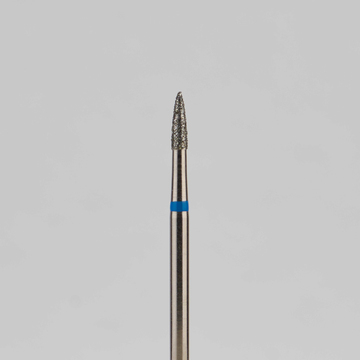 Алмазный бор турбинный стоматологический 866.315.539.040.014 «Пуля» синяя насечка d=1,4 мм (5 шт) 0