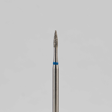 Алмазный бор турбинный стоматологический 866.315.539.040.012 «Пуля» синяя насечка d=1,2 мм (5 шт) 0