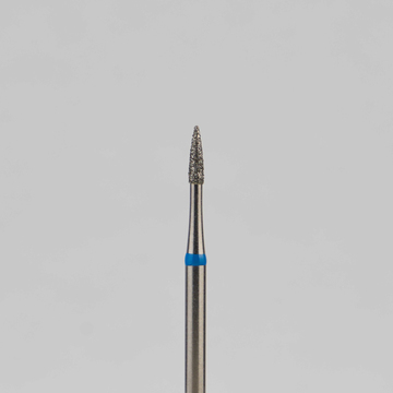 Алмазный бор турбинный стоматологический 866.314.539.040.012 «Пуля» синяя насечка d=1,2 мм (5 шт) 0