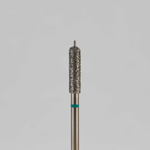 Алмазный бор турбинный стоматологический 876.314.509.090.023 «Цилиндр оголенный» зеленая насечка d=2,3 мм (5 шт)
