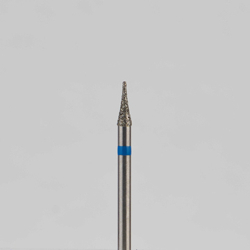 Алмазный бор турбинный стоматологический 866.314.465.050.018 «Межзубной бор» синяя насечка d=1,8 мм (5 шт) 0