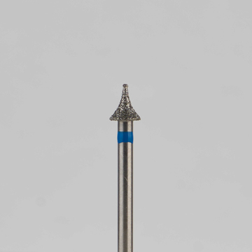 Алмазный бор турбинный стоматологический 866.314.465.035.033 «Межзубной бор» синяя насечка d=3,3 мм (5 шт) 0