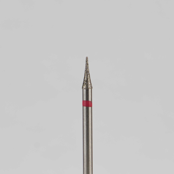 Алмазный бор турбинный стоматологический 856.314.465.050.016 «Межзубной бор» красная насечка d=1,6 мм (5 шт) 0