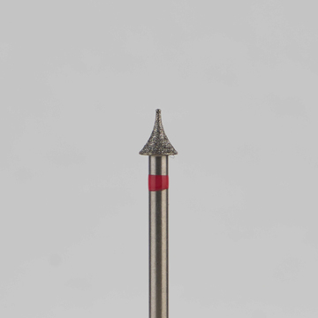 Алмазный бор турбинный стоматологический 856.314.465.035.031 «Межзубной бор» красная насечка d=3,1 мм (5 шт) 0