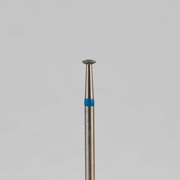 Алмазный бор турбинный стоматологический 866.315.304.007.023 «Линза» синяя насечка d=2,3 мм (5 шт) 0