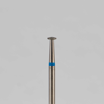 Алмазный бор турбинный стоматологический 866.314.304.007.023 «Линза» синяя насечка d=2,3 мм (5 шт) 0