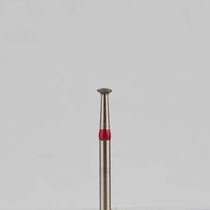 Алмазный бор турбинный стоматологический 856.314.304.007.021 «Линза» красная насечка d=2,1 мм (5 шт)