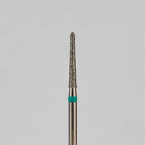 Алмазный бор турбинный стоматологический 876.315.294.100.014 «Торпеда» зеленая насечка d=1,4 мм (5 шт)