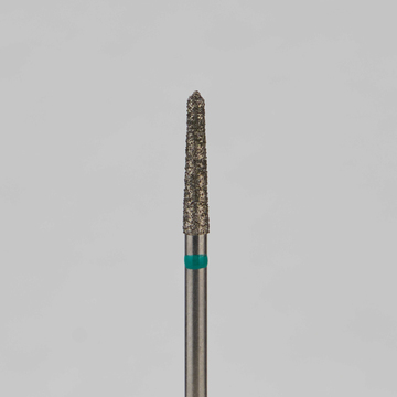 Алмазный бор турбинный стоматологический 876.314.294.100.018 «Торпеда» зеленая насечка d=1,8 мм (5 шт) 0