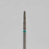Алмазный бор турбинный стоматологический 876.314.294.100.016 «Торпеда» зеленая насечка d=1,6 мм (5 шт)