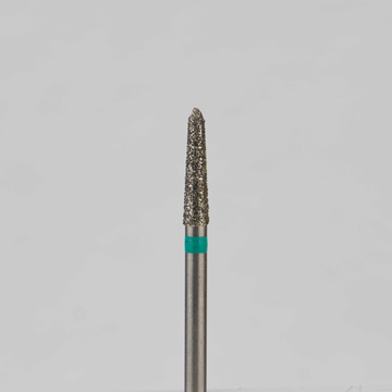 Алмазный бор турбинный стоматологический 876.314.294.080.018 «Торпеда» зеленая насечка d=1,8 мм (5 шт) 0