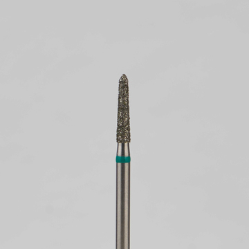 Алмазный бор турбинный стоматологический 876.314.294.080.016 «Торпеда» зеленая насечка d=1,6 мм (5 шт) 0