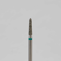 Алмазный бор турбинный стоматологический 876.314.294.080.016 «Торпеда» зеленая насечка d=1,6 мм (5 шт)