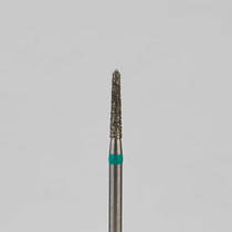 Алмазный бор турбинный стоматологический 876.314.294.080.014 «Торпеда» зеленая насечка d=1,4 мм (5 шт)