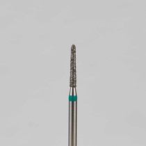 Алмазный бор турбинный стоматологический 876.314.294.080.012 «Торпеда» зеленая насечка d=1,2 мм (5 шт)