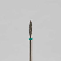 Алмазный бор турбинный стоматологический 876.314.294.060.014 «Торпеда» зеленая насечка d=1,4 мм (5 шт)