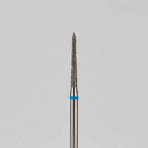Алмазный бор турбинный стоматологический 866.314.294.100.012 «Торпеда» синяя насечка d=1,2 мм (5 шт)