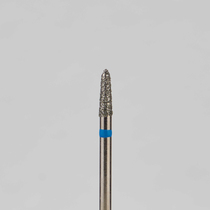 Алмазный бор турбинный стоматологический 866.314.294.060.018 «Торпеда» синяя насечка d=1,8 мм (5 шт)