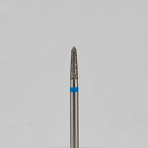 Алмазный бор турбинный стоматологический 866.314.294.060.016 «Торпеда» синяя насечка d=1,6 мм (5 шт)