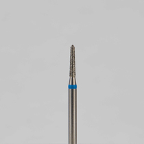Алмазный бор турбинный стоматологический 866.314.294.060.012 «Торпеда» синяя насечка d=1,2 мм (5 шт)
