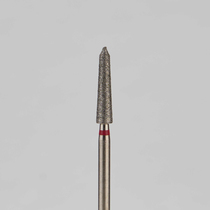 Алмазный бор турбинный стоматологический 856.314.294.100.021 «Торпеда» красная насечка d=2,1 мм (5 шт)