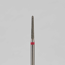 Алмазный бор турбинный стоматологический 856.314.294.100.012 «Торпеда» красная насечка d=1,2 мм (5 шт)