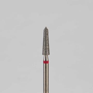 Алмазный бор турбинный стоматологический 856.314.294.080.021 «Торпеда» красная насечка d=2,1 мм (5 шт) 0