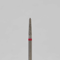 Алмазный бор турбинный стоматологический 856.314.294.080.014 «Торпеда» красная насечка d=1,4 мм (5 шт)