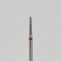 Алмазный бор турбинный стоматологический 856.314.294.080.012 «Торпеда» красная насечка d=1,2 мм (5 шт)